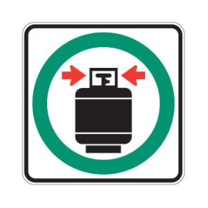 Obigation de fermer et de sceller les bonbonnes de gaz