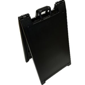 PORTE AFFICHE 25" X 45" NOIR