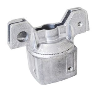 Adaptateur nom de rue sur poteau rond 2 3/8" ET sur poteau carré 2'' DYNA