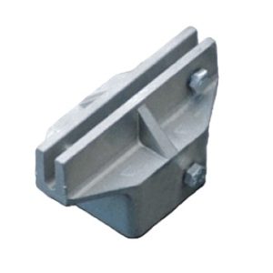 Adaptateur Nom de rue sur poteau carré 1 3/4''