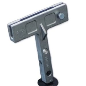 Adaptateur SYCA en T nom de rue poteau en U avec coche