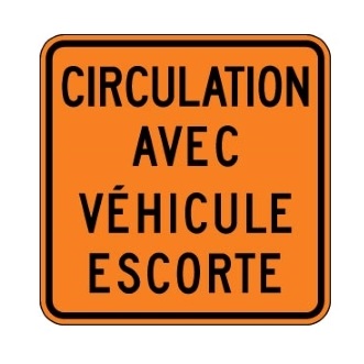 Véhicule escorte
