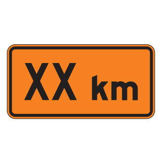 Panonceau de distance