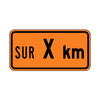 Panonceau d'étendue