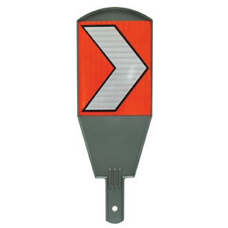 Minichevron en HDPE, RECTO seulement